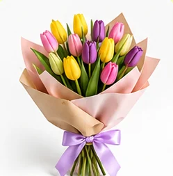 Tulipanes de colores